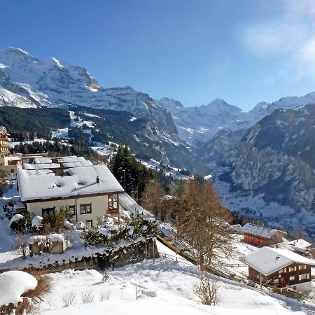 Apartment Breithorn-Residence-3 By Interhome Wengen Exterior foto