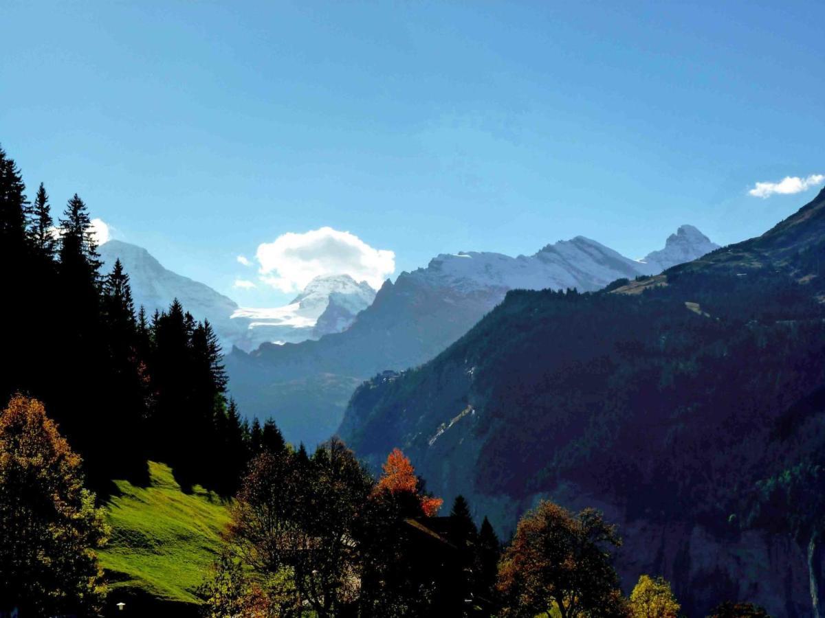 Apartment Breithorn-Residence-3 By Interhome Wengen Exterior foto
