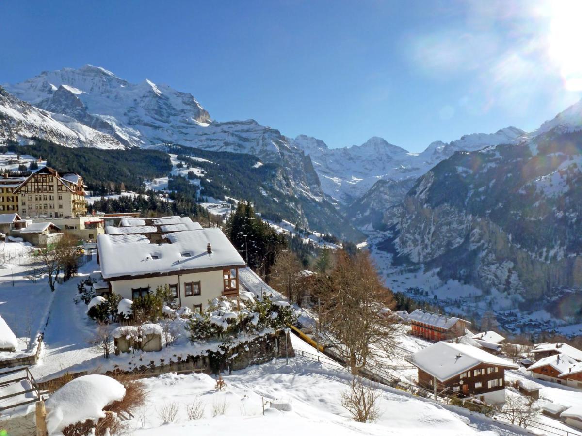 Apartment Breithorn-Residence-3 By Interhome Wengen Exterior foto