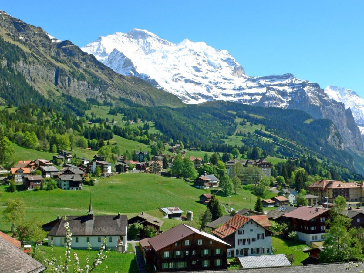 Apartment Breithorn-Residence-3 By Interhome Wengen Exterior foto